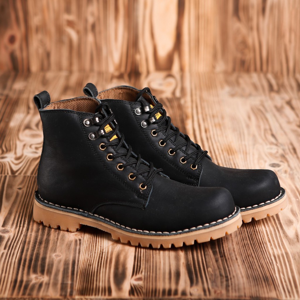 C29 sepatu pria sepatu cowok sepatu safety boots dijamin kulit asli sepatu pdl asli buatan bandung