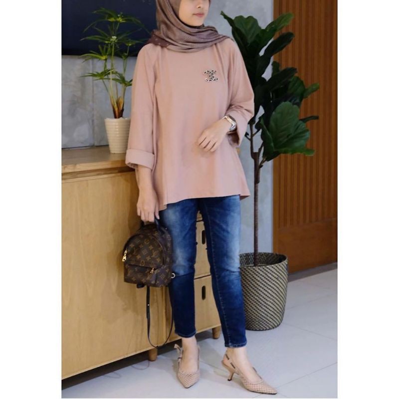 ARINA BLOUSE OVERSIZE / MAHARA NURSINGWEAR / MAHARA ID