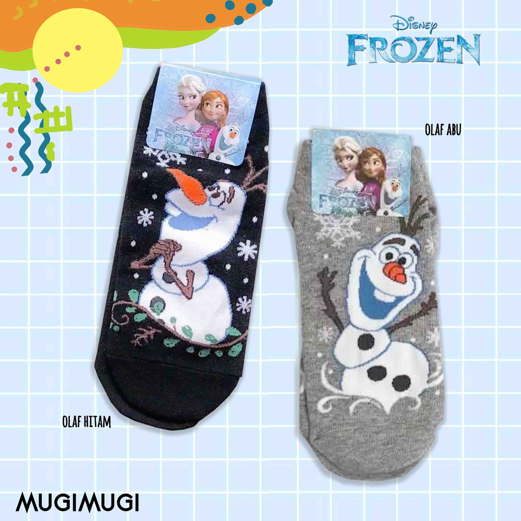 Kaos Kaki Disney Frozen / Kaos Kaki Elsa Anna Olaf