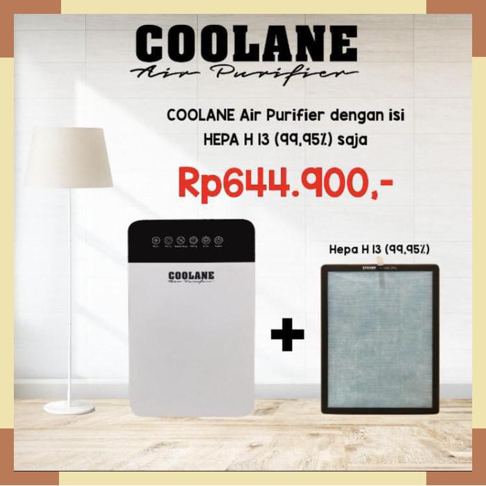 Coolane air purifier hepa filter H13