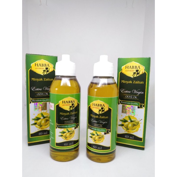 Minyak Zaitun Extra Virgin HABBA 60 ml - Minyak Zaitun Extra Virgin - Minyak Zaitun