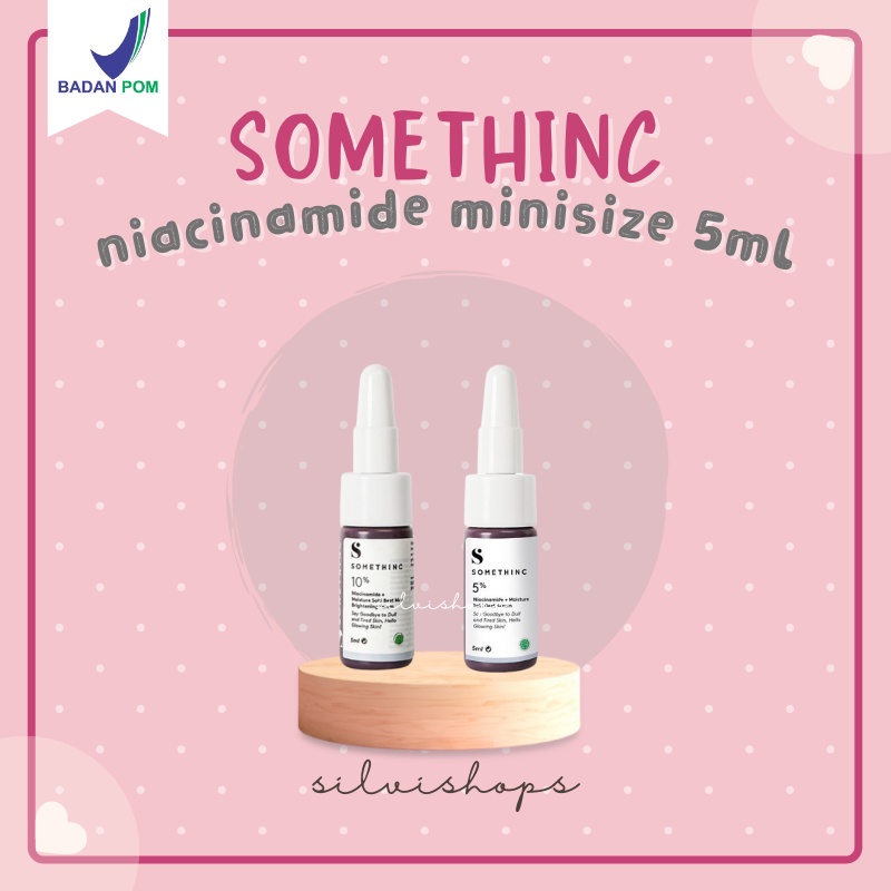 Somethinc 5% / 10% Niacinamide Serum Mini Size 5ml