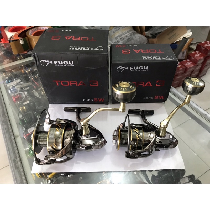 reel fugu tora 3 sw 4000 dan 6000