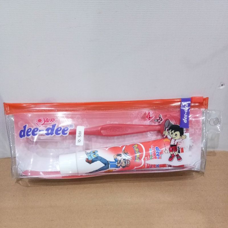 DEE-DEE GIFT PACK TOOTHBRUSH + TOOTHPASTE