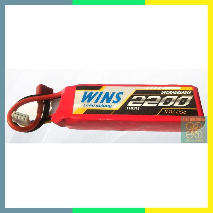 Lipo Battery / Baterai / Batre 3S 3 Cell 2200 Mah / 2200Mah 25C