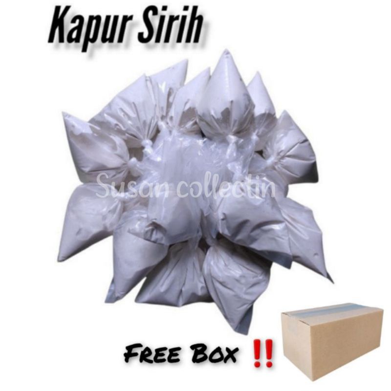 

Kapur Sirih Basah Termurah 50gr / Kapur sirih / Apu / Injet / Kapur sirih basah
