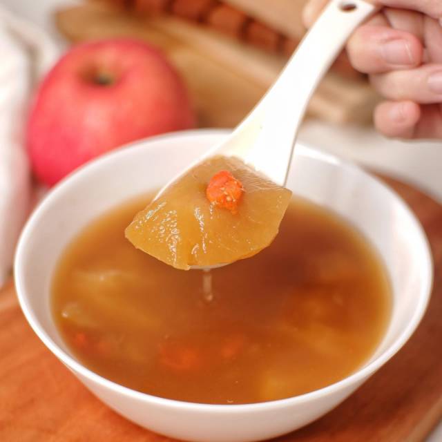 

Apple Soup Bone Broth dengan kaldu tulang ayam , 500ml