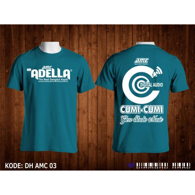 Kaos Dangdut AMC OM ADELLA