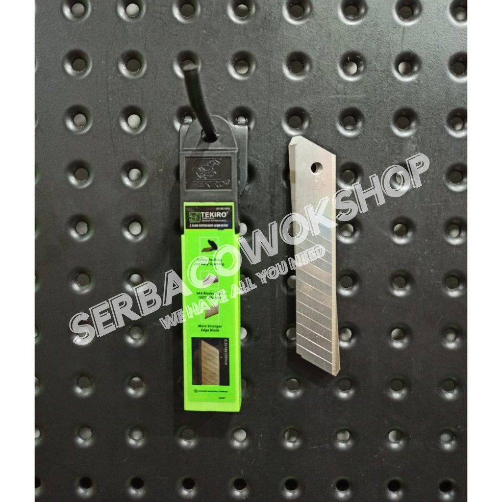

Tekiro Isi Ulang Pisau Isi Cutter Refill Besar 18 mm Isi 10 Pcs Termurah Berkualitas