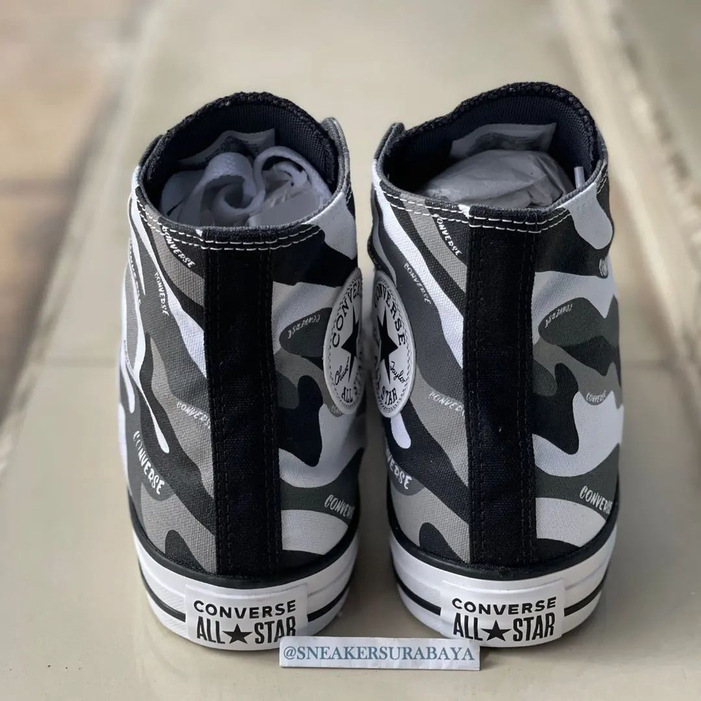 Converse Chuck Taylor Hi Hybrid Camo Wordmark Dolphin