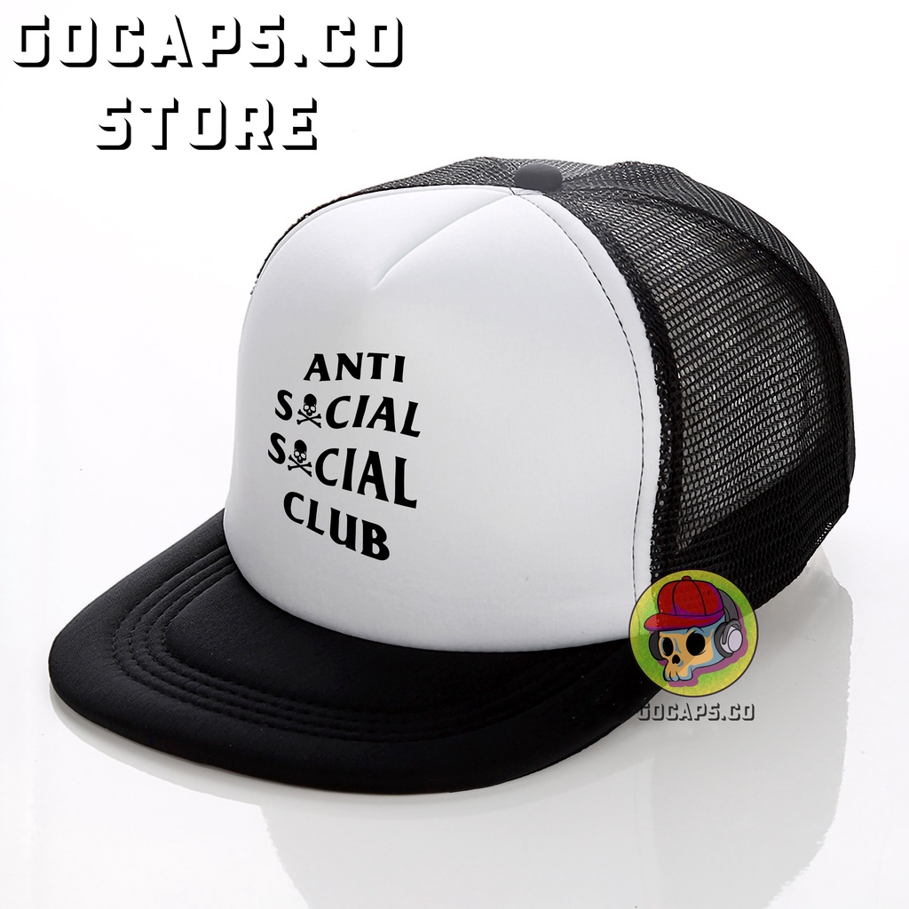 Anti Social Social Club / Topi Jaring / Topi Jaring Snapback / Topi Distro / Topi Pria / Topi Premium / Topi Jaring Distro Premium / Topi Premium / Topi Snapback / Topi Brand / Topi Band / Terlaris / Gocaps