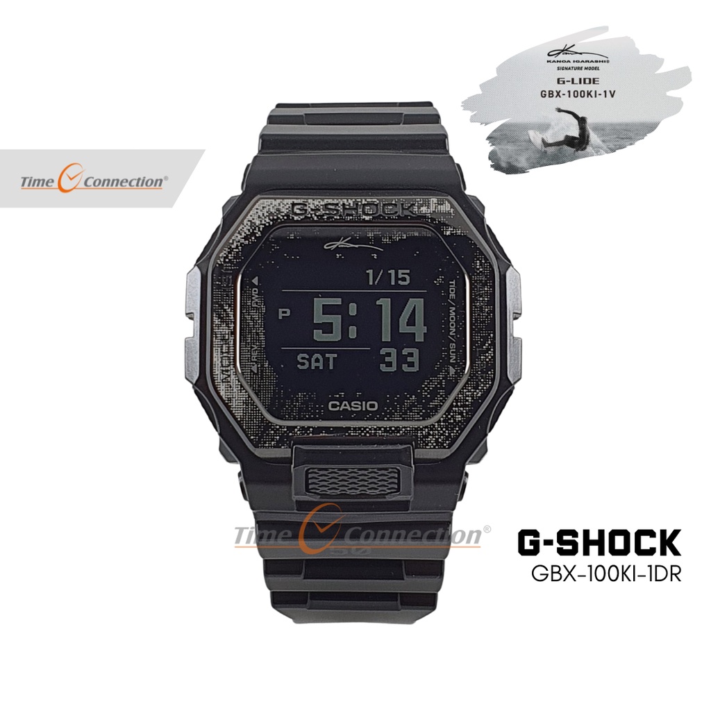 Casio G-SHOCK GBX-100KI-1DR Kanoa Igarashi Original / Jam Tangan Pria Digital / Gshock G-Lide Specia