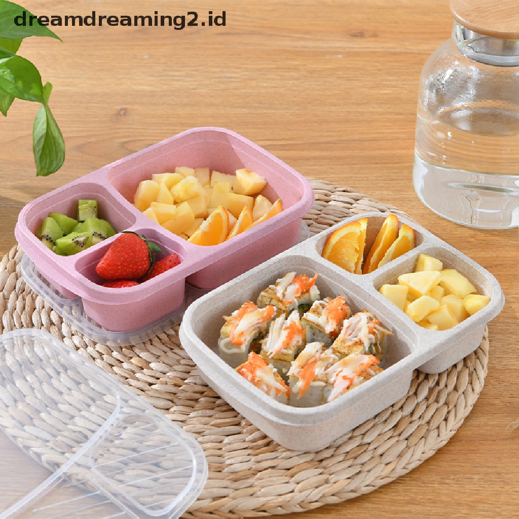 (LIKE) Kotak Makan Siang Portable Anti Bocor Untuk Anak