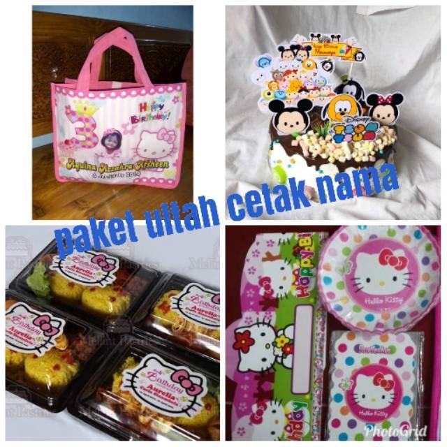 

Paket ultah goodie bag custom nama