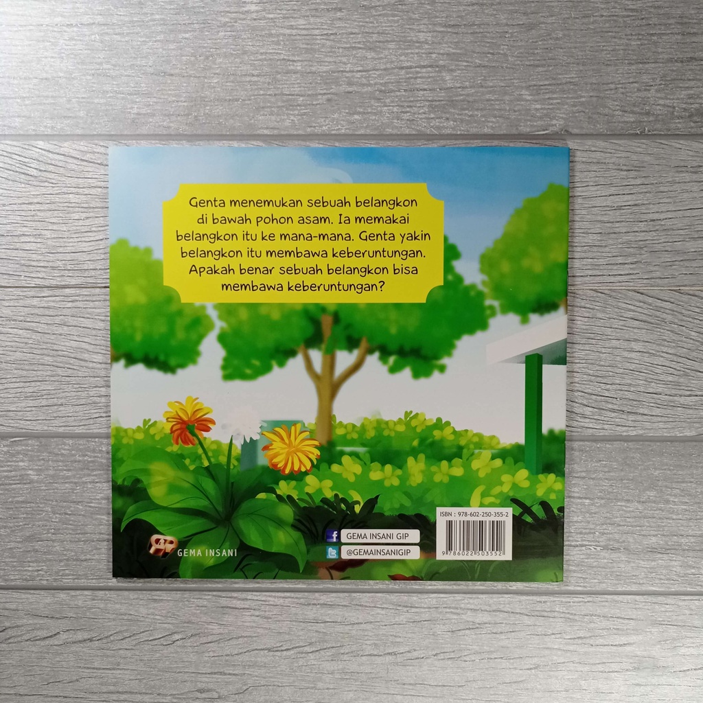 Buku Seri Tauhid for Kids - Allah Maha Mendatangkan Manfaat dan Mudharat - Blangkon Pohon Asem - Gema Insani 100% Original