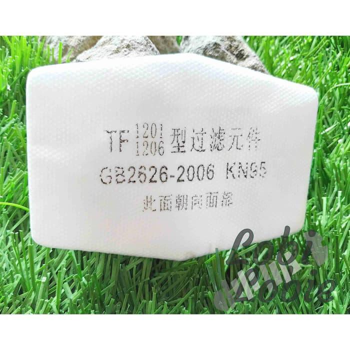 Filter Masker - Busa Filter Gas Mask Single Respirator KN95 sparepa
