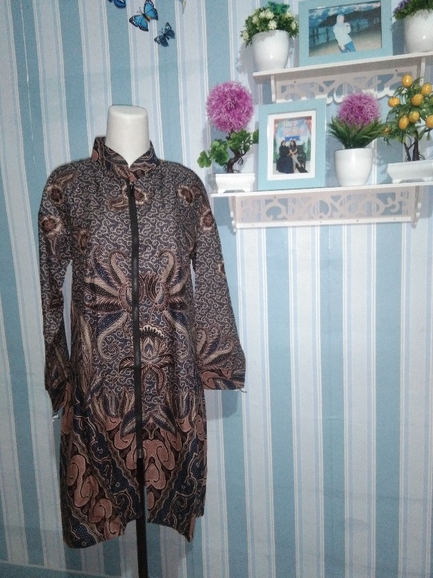 Atasan Batik Dolby Dolbi Dobby Doby Tenun Sutra Tulis Halus Katun Atbm Baron ,sarombit Atasan