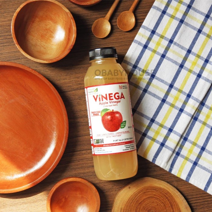 

Ge02G Dehealth Supplies Vinega Apple Vinegar (Botol Plastik ) 500 Ml Ds5G