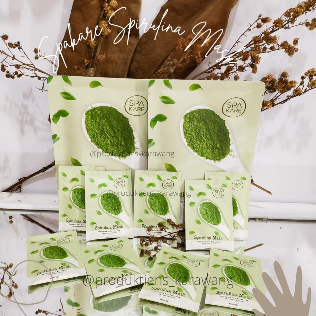 SPAKARE SPIRULINA MASK
