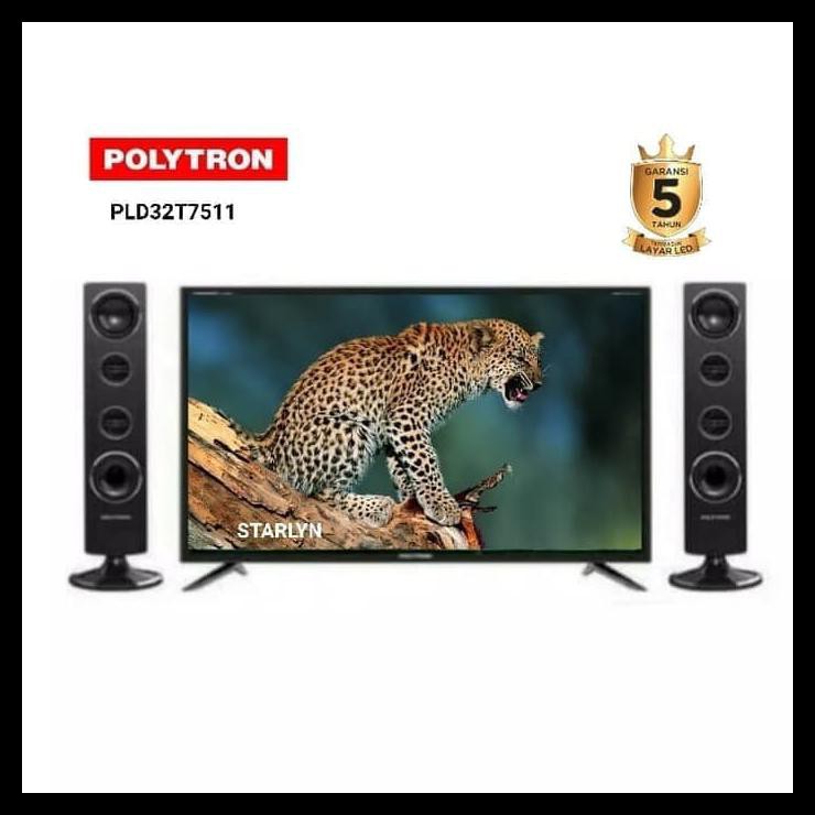 Polytron Tv Led Pld-32T7511 Garansi 5 Thn Cuci Gudang Kode 1012