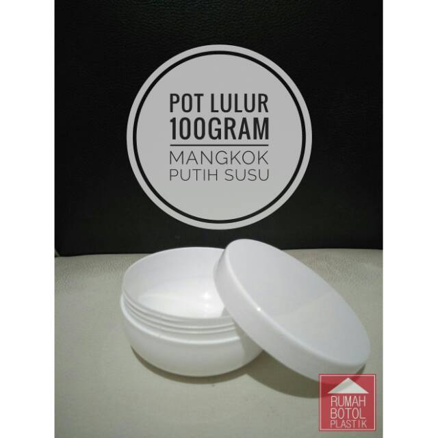 Pot lulur 100gr mangkok