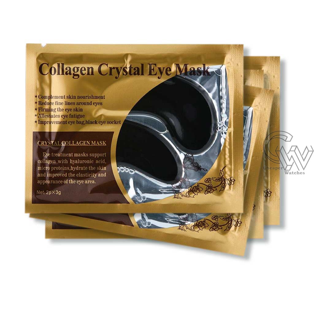 Cheaper-Masker Mata Emas Kolagen Harga 500 pasang Collagen Crystal Eye Mask Termurah