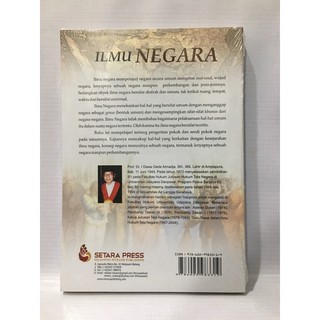 Jual Buku Ilmu Negara Sejarah Konsep Dan Kajian Kenegaraan Ori Prof