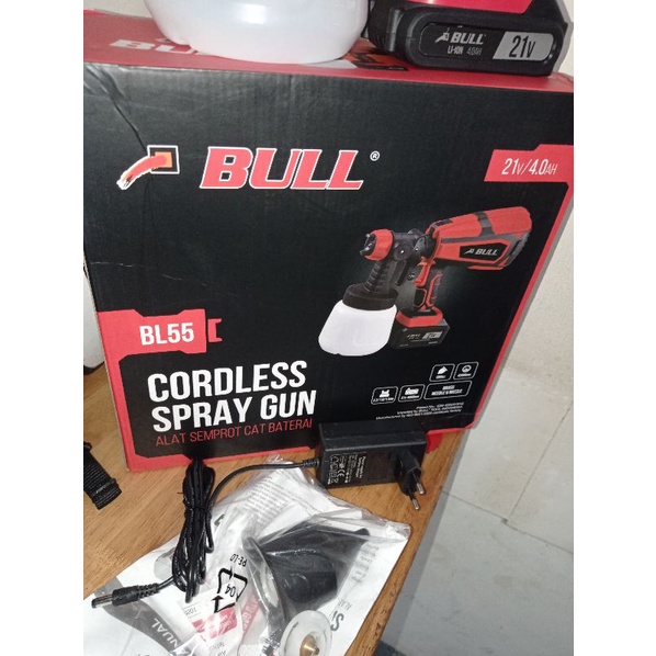 

BULL SPRAYGUN CAT CORDDLES 21V
