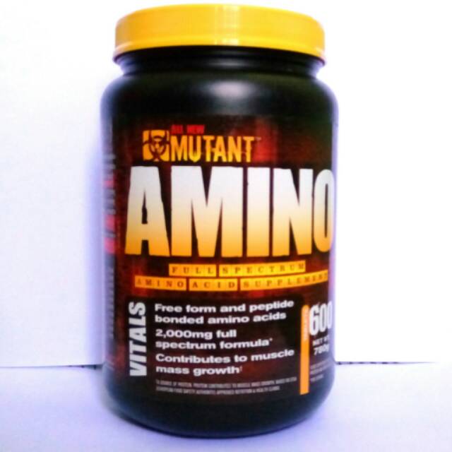 SUPLEMEN FITNES MUTANT AMINO 600 TABLET - MADE IN CANADA