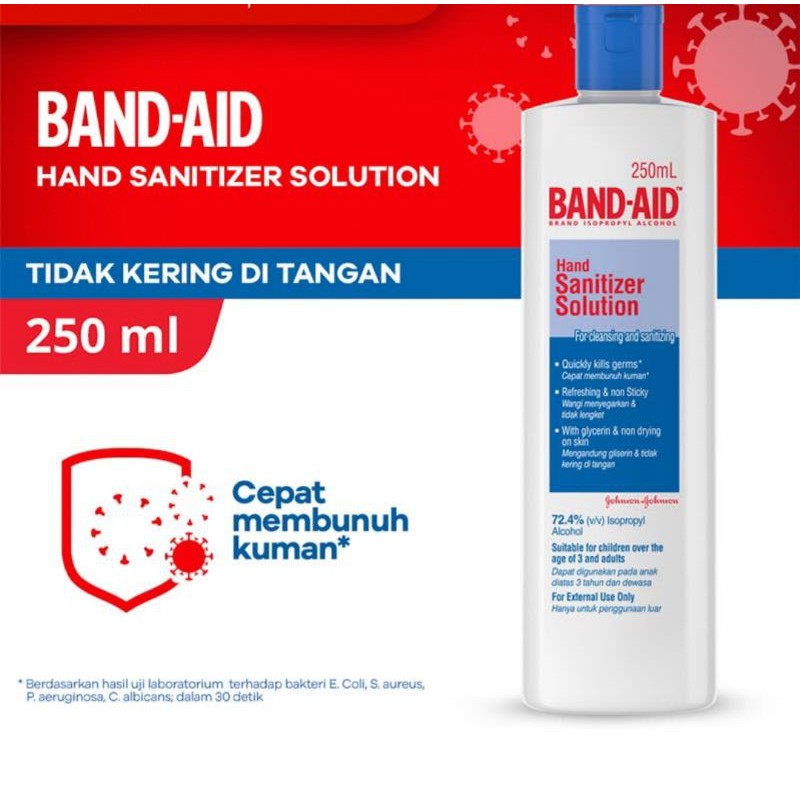 BAND-AID Hand Sanitizer 250ml
