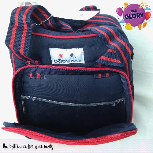 Baby Cute Tas Bayi Kecil/Medium Saku Bordir Animal Series/Diaper Bag