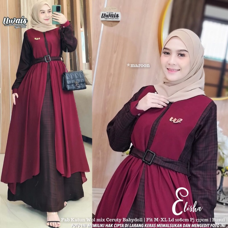 ELISHA GAMIS ORI UWAIS / DRESS BY UWAIS HIJAB CLOTHING