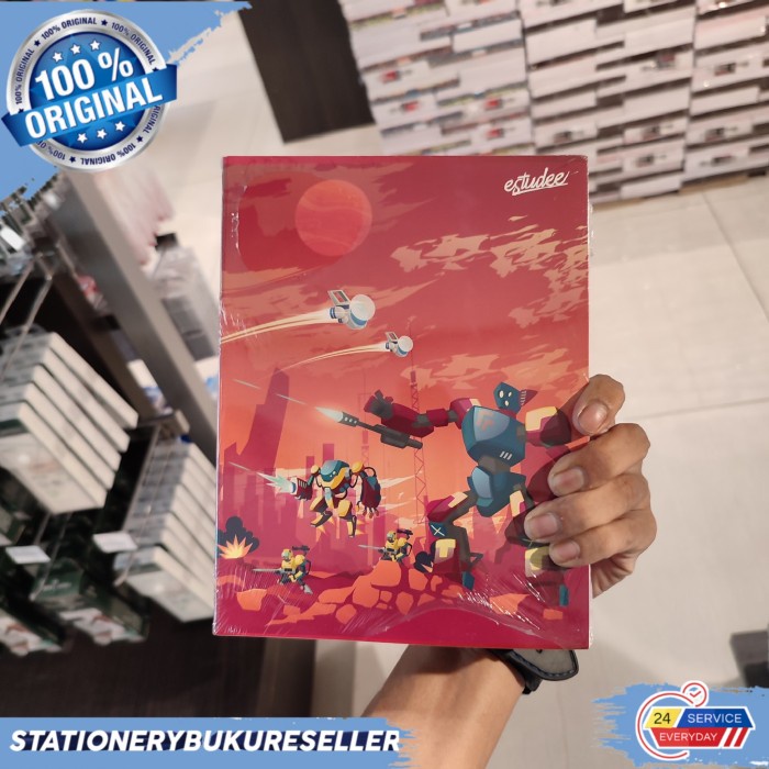

Cuci Gudang Buku Tulis Estudee Kwarto / Pack Isi 10 Pcs 58 Lembar Promo