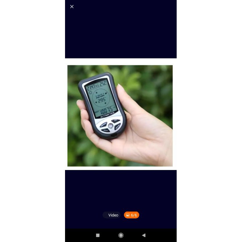Altimeter mini digital 8 in 1