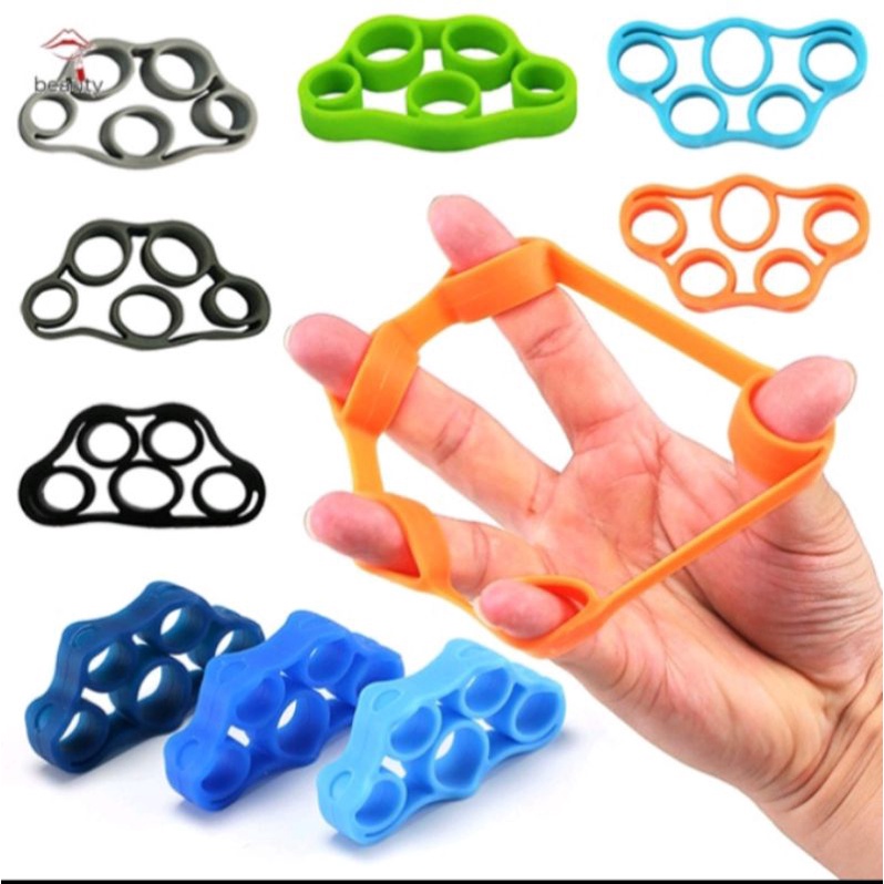 alat fitness latih otot jari tangan finger strengther trainer