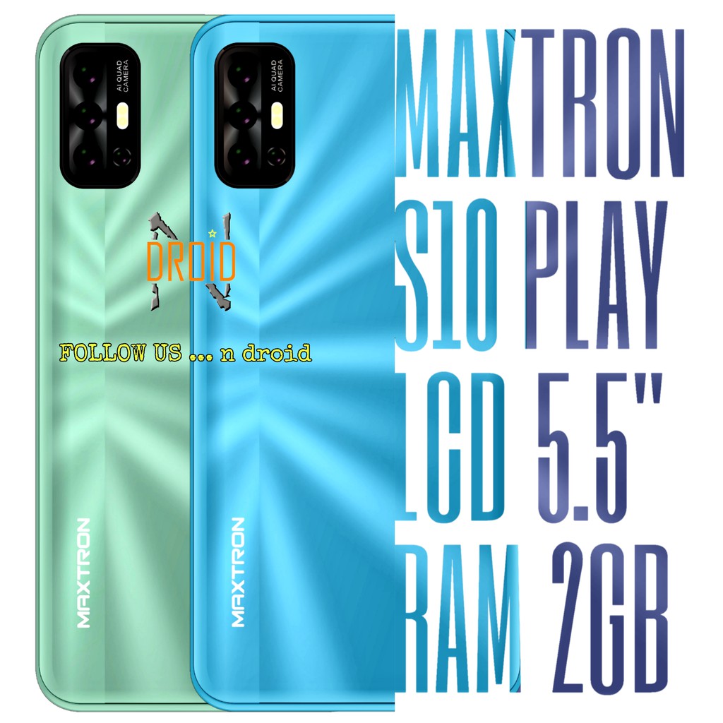 MAXTRON S10 PLAY - HP ANDROID 4G - RAM 2GB ROM 8GB - HP MAXTRON ANDROID - HP ANDROID MURAH