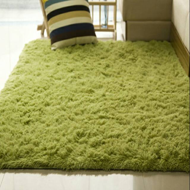 Karpet Bulu Lembut Busa 150cmx100cm 3cm