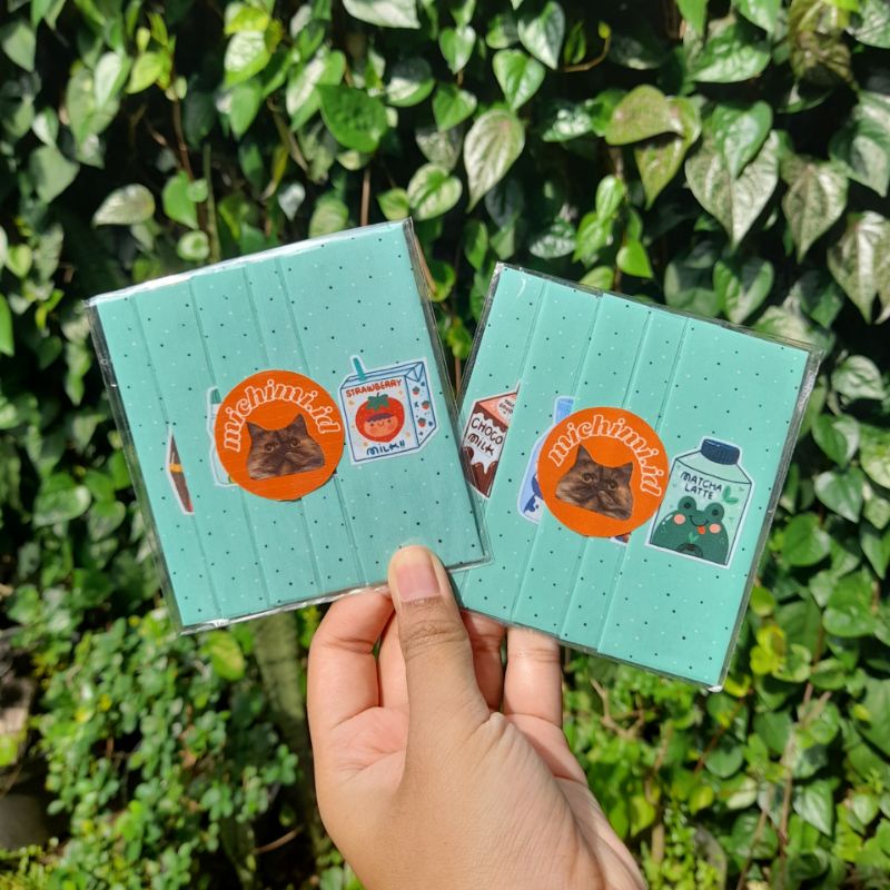

[Isi 5] Pembatas buku lucu seri Milky