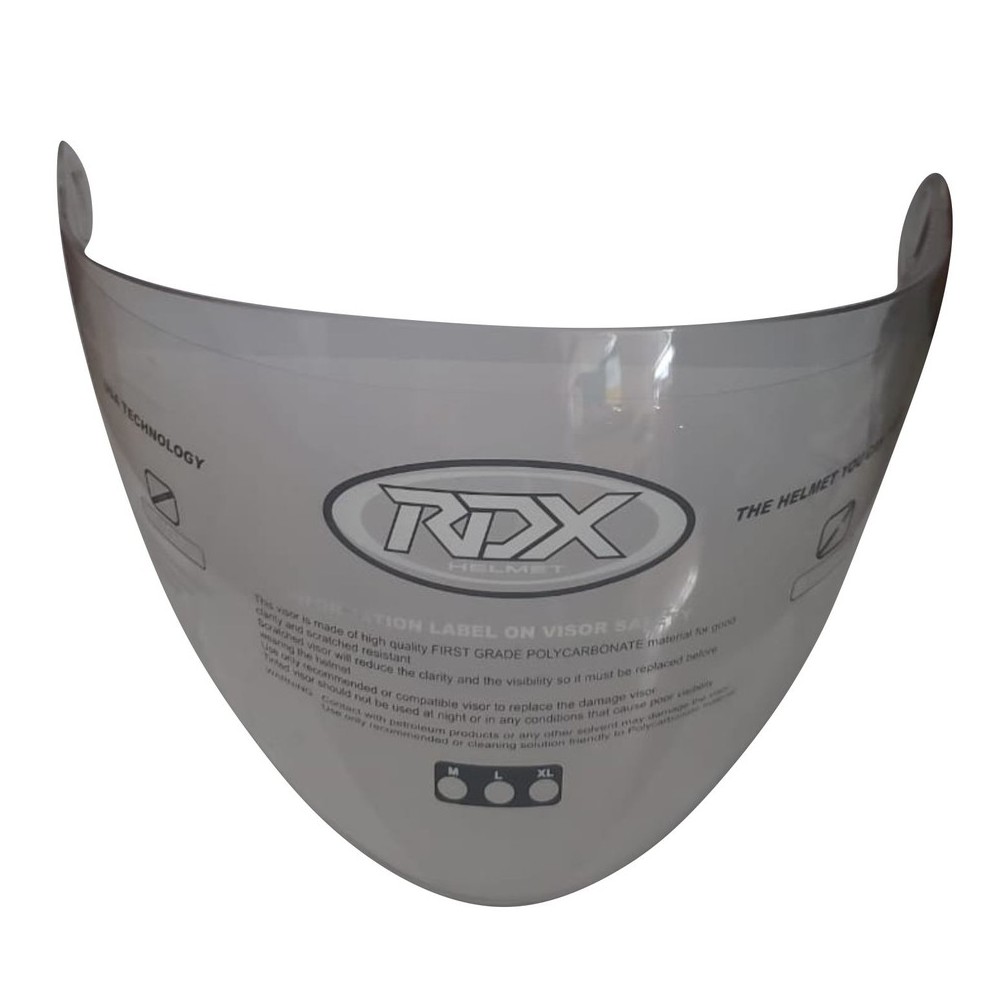 Visor Helm RDX Clear vendetta, Venom, & Explode V2,FOZ THILLER XR