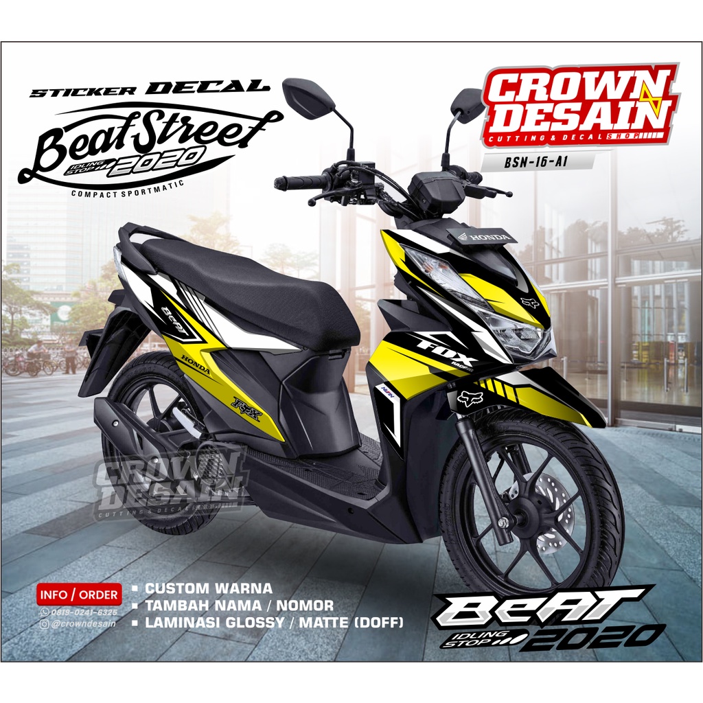 Harga Motor Beat 2020 Sticker Motor Terbaru November 2021 BigGo Indonesia