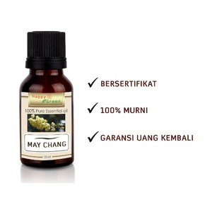 Happy Green May Chang Essential Oil  - Minyak Litsea Cubeba