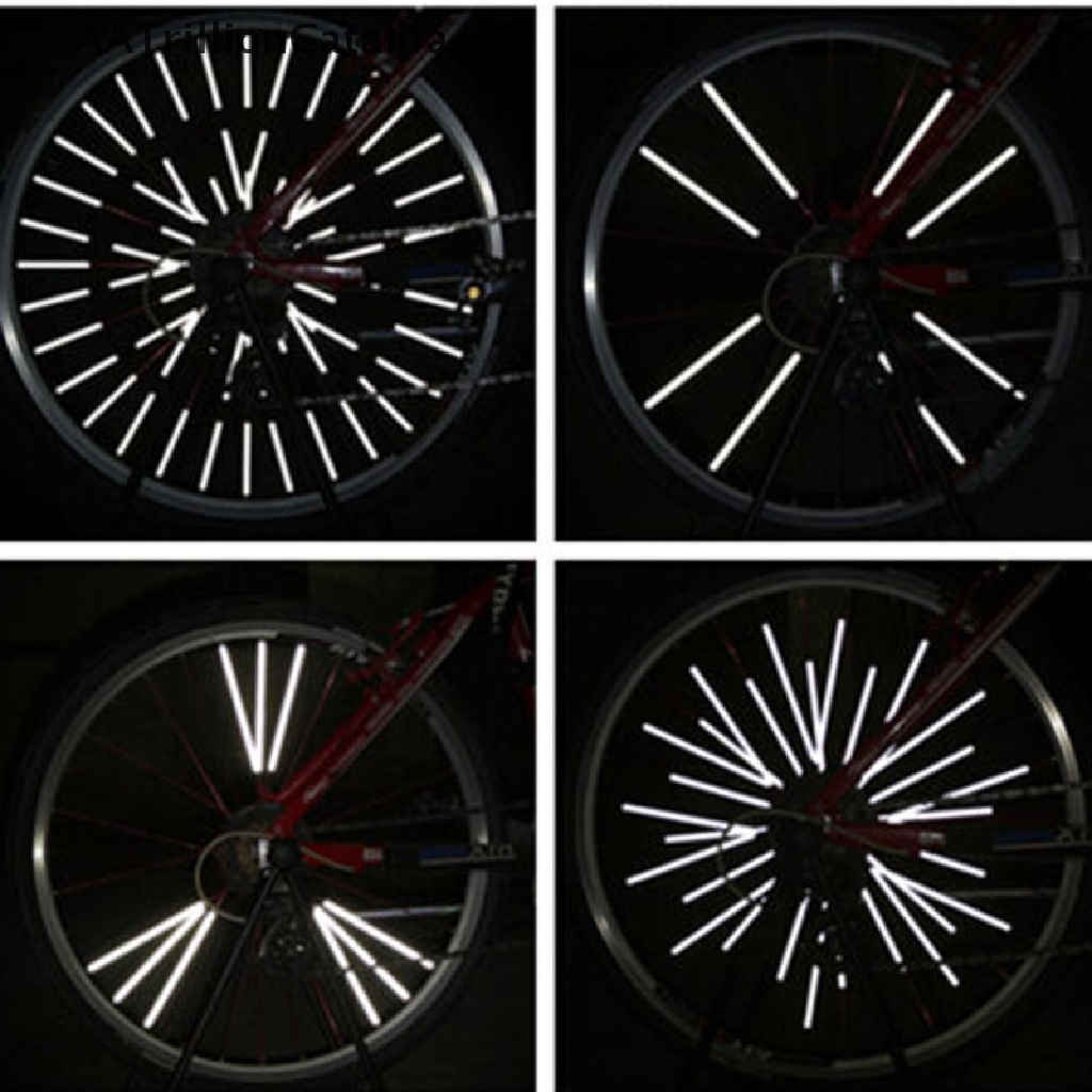 Aatrillioncatalpa Strip Reflektif Untuk Jarijari Sepeda