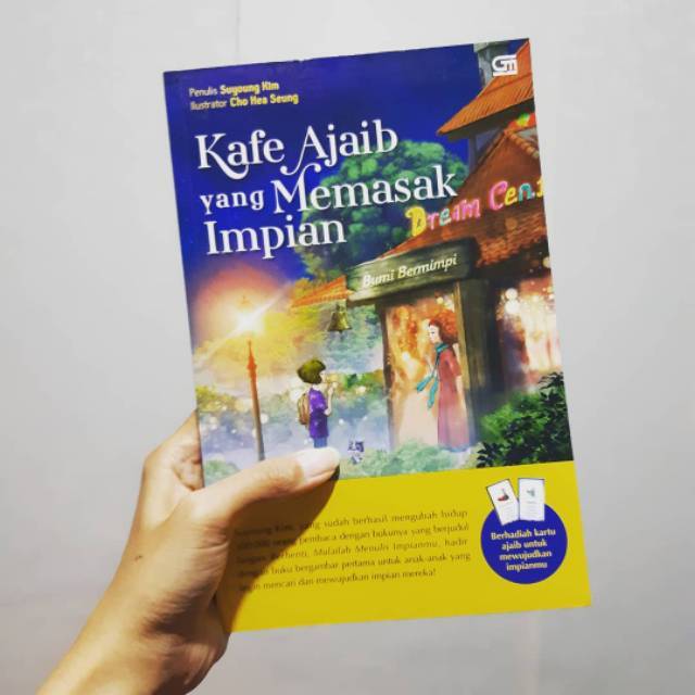 kafe ajaib yang memasak impian / novel kim suyoung preloved