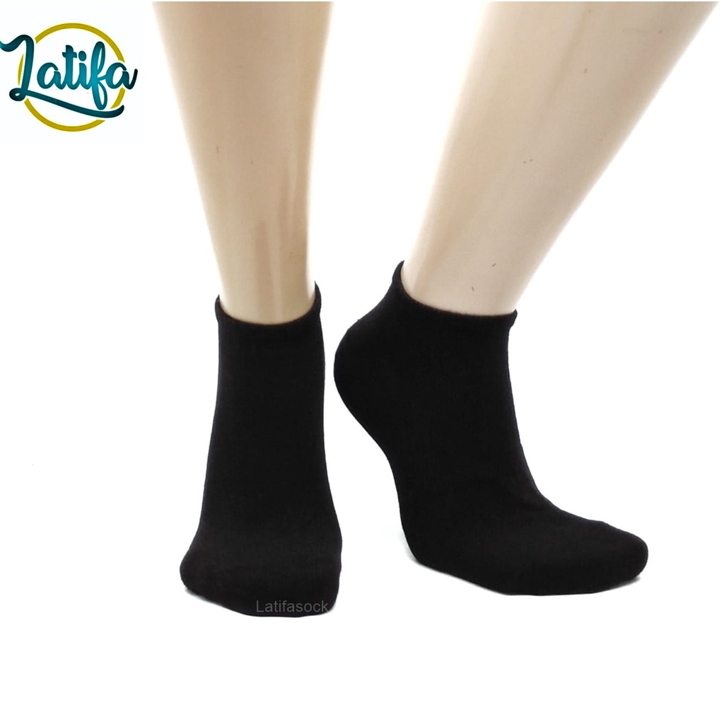 Kaos kaki Pendek Panjang Diatas Mata Kaki Unisex Bahan Katun