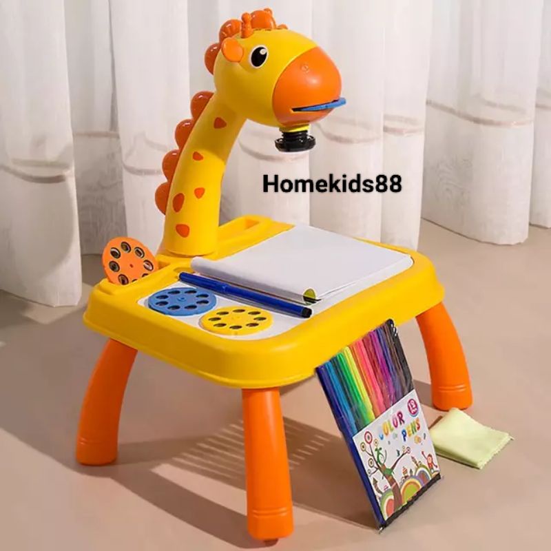 Mainan menggambar anak meja belajar proyektor meja belajar gambar mainan edukasi anak mainan meja be