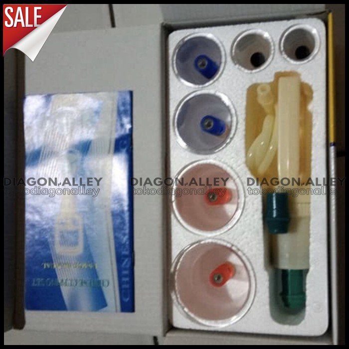 SELLA MODERN VACUUM CUPPING ISI 6 PC ALAT BEKAM KOP ANGIN CUP ALAT KESEHATAN