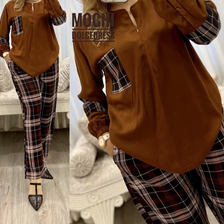 SL.592797– Set Celana Dolce Dress Mochi