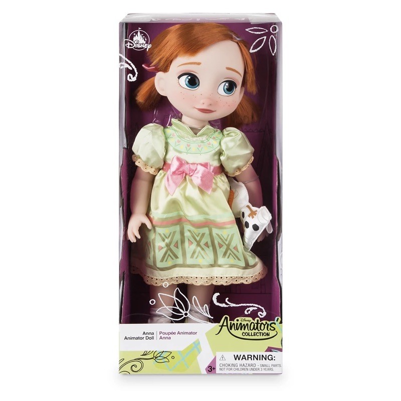 Princess Anna Boneka Disney Animators Anna Animator Anna Doll Frozen Doll |  Shopee Indonesia
