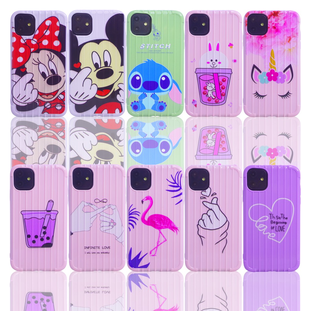 CaseSeller - TPU Motif Koper Softcase Cartoon Samsung A30 A50 Note 10 Pro