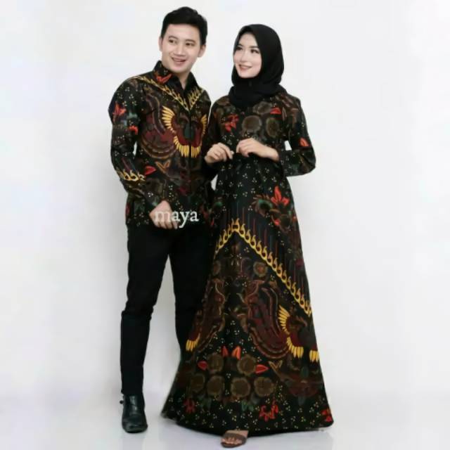 Batik couple / baju batik couple / batik set / batik lengan panjang / rok set seharga Rp55.000 - Rp150.000. Dapatkan sekarang juga di Shopee!-3